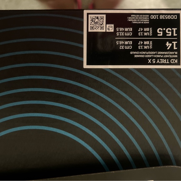 KD Trey 5x men shoes size 14 (rare size) Brand New in Box!! - Picture 2 of 4